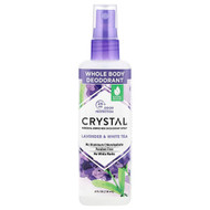 <img alt="CRYSTAL, Mineral-Enriched Deodorant Spray, Lavender & White Tea, 4 fl oz (118 ml)" title="CRYSTAL, Mineral-Enriched Deodorant Spray, Lavender & White Tea, 4 fl oz (118 ml),086449219913"