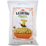G.H. Cretors, Organic Popped Corn, Chile Jalapeno White Cheddar, 4.5 oz (128 g)