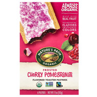 <img alt="Natures Path, Organic Toaster Pastries, Frosted Cherry Pomegranate, 6 Pastries, 11 oz (312 g)" title="Natures Path, Organic Toaster Pastries, Frosted Cherry Pomegranate, 6 Pastries, 11 oz (312 g),058449410157"