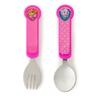 Munchkin, Paw Patrol, Toddler Fork & Spoon, Girl, 12+ Months, 2 Pack
