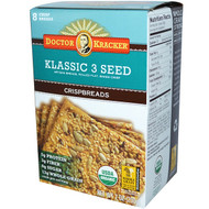 Dr. Kracker, Klassic 3 Seed, Crispbreads, 7 oz (200 g)