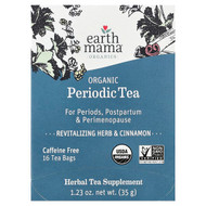 <img alt="Earth Mama, Organics, Organic Periodic Tea, Revitalizing Herb & Cinnamon, Caffeine Free, 16 Tea Bags, 1.23 oz (35 g)" title="Earth Mama, Organics, Organic Periodic Tea, Revitalizing Herb & Cinnamon, Caffeine Free, 16 Tea Bags, 1.23 oz (35 g),859220010166"