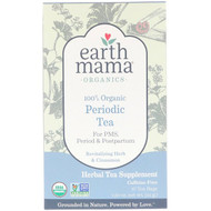 3 PACK of Earth Mama 100% Organic Periodic Tea -- 16 Tea Bags