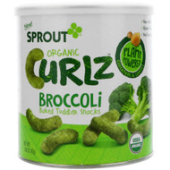 3 PACK OF Sprout Organic, Curlz, Broccoli, 1.48 oz (42 g)
