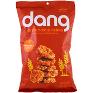 3 PACK of Dang Sticky-Rice Chips Gluten Free Sriracha Spice -- 3.5 oz