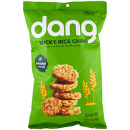 3 PACK of Dang Sticky-Rice Chips Gluten Free Coconut Crunch -- 3.5 oz
