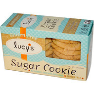 Lucys, Sugar Cookies, Gluten Free, 5.5 oz (156 g)