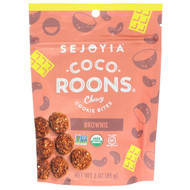 Sejoyia, Coco-Roons, Chewy Cookie Bites, Brownie, 3 oz (85 g)