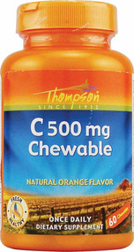 Thompson Vitamin C - 500 mg - 60 Chewables