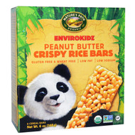 Natures Path, Organic, EnviroKidz, Crispy Rice Cereal Bars, Peanut Butter, 6 Bars, 1 oz (28 g) Each