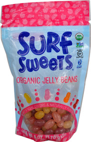 3 PACK of Surf Sweets Organic Jelly Beans Assorted -- 6 oz