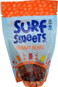 3 PACK of Surf Sweets Gummy Bears Assorted -- 6 oz