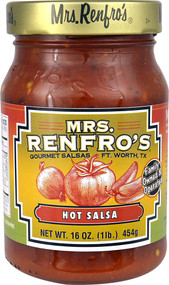 3 PACK of Mrs. Renfros Gourmet Salsas Hot Salsa -- 16 oz