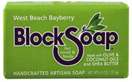 3 PACK of Block Soap Bar West Beach Bayberry -- 4.5 oz