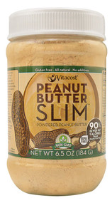 3 PACK of Vitaco Powdered Peanut Butter SLIM(tm) - NON-GMO - Gluten Free -- 6.5 oz (184 g)