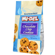 3 PACK of Mi-Del Gluten Free Crunchy Cookies Chocolate Chip -- 8 oz