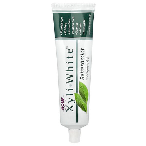 <img alt="NOW Foods, Solutions, XyliWhite, Toothpaste Gel, Refreshmint, 6.4 oz (181 g)" title="NOW Foods, Solutions, XyliWhite, Toothpaste Gel, Refreshmint, 6.4 oz (181 g),733739080905"