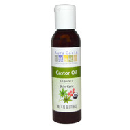 3 PACK of Aura Cacia, Organic, Skin Care, Castor Oil, 4 fl oz (118 ml)