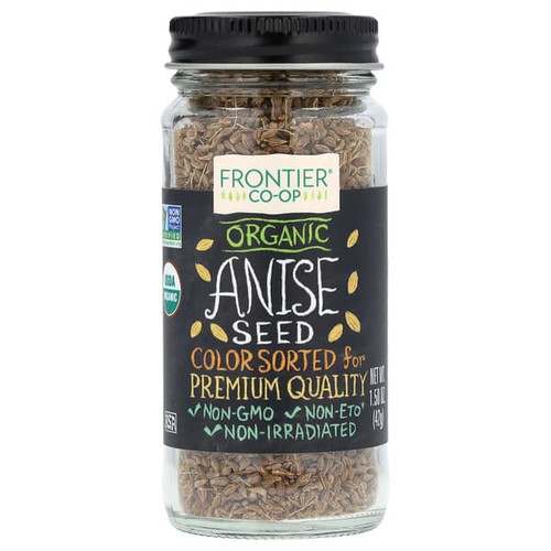 <img alt="Frontier Co-op, Organic Anise Seed, 1.5 oz (42 g)" title="Frontier Co-op, Organic Anise Seed, 1.5 oz (42 g),089836184665"