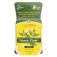 3 PACK of Organix South, TheraNeem Naturals, Neem Floss, Mint, 50 Yards