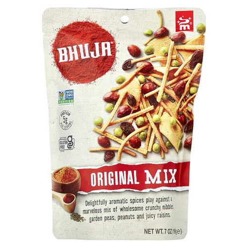 <img alt="Bhuja, Original Mix, 7 oz (199 g)" title="Bhuja, Original Mix, 7 oz (199 g),892234002000"