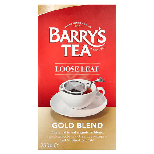 <img alt="Barrys Tea, Loose Leaf, Gold Blend, 250 g" title="Barrys Tea, Loose Leaf, Gold Blend, 250 g,5099810102412"