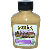 3 PACK of Annies Naturals, Organic, Dijon Mustard, 9 oz (255 g)