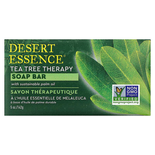 <img alt="Desert Essence, Tea Tree Therapy Soap Bar, 5 oz (142 g)" title="Desert Essence, Tea Tree Therapy Soap Bar, 5 oz (142 g),718334312101"