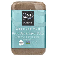 <img alt="One with Nature, Dead Sea Mineral Bar Soap, Dead Sea Mud, Fragrance-Free, 7 oz (198 g)" title="One with Nature, Dead Sea Mineral Bar Soap, Dead Sea Mud, Fragrance-Free, 7 oz (198 g),893455000073"