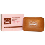 3 PACK of Nubian Heritage, Patchouli & Buriti Bar Soap, 5 oz (141 g)
