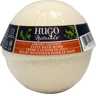 Hugo Naturals, Fizzy Bath Bomb, Creamy Coconut, 6 oz (170 g)