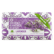 3 PACK of Desert Essence, Soap Bar, Lavender, 5 oz (142 g)