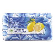 3 PACK of Desert Essence, Soap Bar, Exfoliating Italian Lemon, 5 oz (142 g)