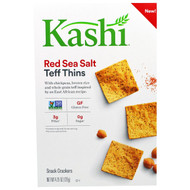 Kashi, Teff Thins, Red Sea Salt, Snack Crackers, 4.25 oz (120 g)