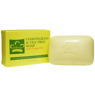 3 PACK of Nubian Heritage, Lemongrass & Tea Tree Bar Soap, 5 oz (142 g)