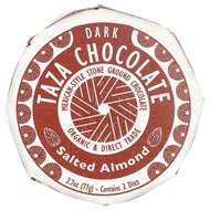 <img alt="Taza Chocolate, Dark Chocolate Disc, Salted Almond, 2 Discs, 2.7 oz (77 g)" title="Taza Chocolate, Dark Chocolate Disc, Salted Almond, 2 Discs, 2.7 oz (77 g),898456001203"