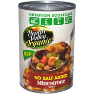 3 PACK of Health Valley Organic Soup Minestrone -- 15 oz