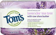 3 PACK of Toms of Maine Natural Beauty Bar Lavender & Shea -- 5 oz