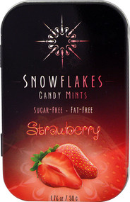 Snowflakes Candy Mints Sugar Free Strawberry - 1.76 oz