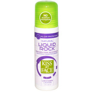 3 PACK of Kiss My Face Deodorant Liquid Rock Roll-On Lavender -- 3 fl oz