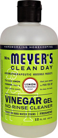 3 PACK of Mrs. Meyers Clean Day Vinegar Gel No-Rinse Cleaner Lemon Verbena -- 12 fl oz