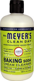 3 PACK of Mrs. Meyers Clean Day Baking Soda Cleaner Lemon Verbena -- 12 fl oz