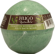 Hugo Naturals, Fizzy Bath Bomb Eucalyptus Rosemary and Mint - 6 oz