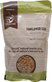 3 PACK of Vitaco Roasted and Salted Sunflower Seed -- 11 oz (312 g)
