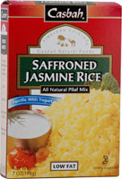 Casbah, Saffroned Jasmine Rice - 7 oz