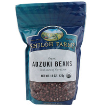 3 PACK of Shiloh Farms Organic Adzuki Beans -- 15 oz
