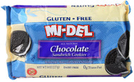 Mi-Del, Sandwich Cookies Gluten Free,  Chocolate - 8 oz