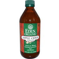 3 PACK of Eden Foods Organic Apple Cider Vinegar -- 16 fl oz