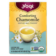 <img alt="Yogi Tea, Comforting Chamomile, Caffeine Free, 16 Tea Bags, 0.85 oz (24 g)" title="Yogi Tea, Comforting Chamomile, Caffeine Free, 16 Tea Bags, 0.85 oz (24 g),076950450462"