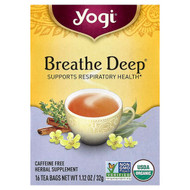 <img alt="Yogi Tea, Breathe Deep, Caffeine Free, 16 Tea Bags, 1.12 oz (32 g)" title="Yogi Tea, Breathe Deep, Caffeine Free, 16 Tea Bags, 1.12 oz (32 g),076950450042"